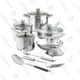 Tools of the Trade Stainless Steel 13-Pc. Cookware Set | $30 | Macy’s